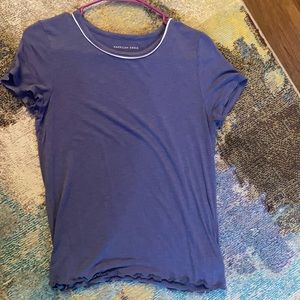 Dark Blue Baby Tee